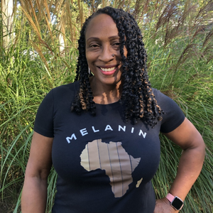 African Melanin tshirt | Crowned by Jelani  tee ladies and unisex sizes
