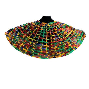 Asante Queen multicolor necklace from Ghana.