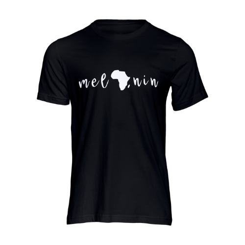Melanin tshirt | Crowned by Jelani tee ladies and unisex sizes