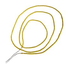 Load image into Gallery viewer, Yellow waist beads (small)