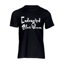 Load image into Gallery viewer, Endangered Black Woman tshirt | Crowned by Jelani tee  ladies and unisex sizes